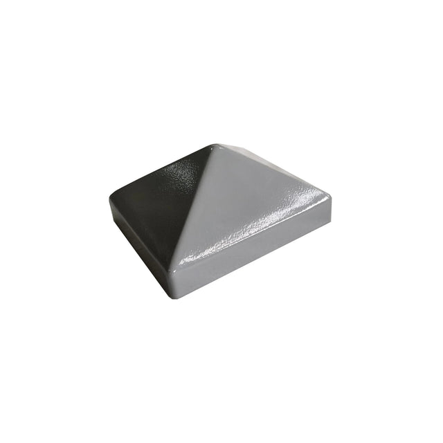 Satus Fence One - Piece Post Cap Merlin Grey - TRELLIS, FENCING, ARCHES - Beattys of Loughrea