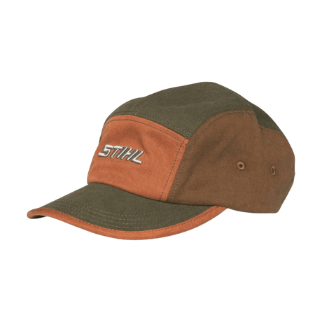 STIHL Retro Cap Green Brown - ADULT CLOTHING (NOT WORKWEAR) - Beattys of Loughrea