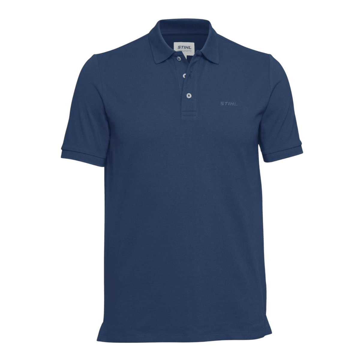 STIHL Polo Shirt Basic Blue XXL 04213011764 - ADULT CLOTHING (NOT WORKWEAR) - Beattys of Loughrea