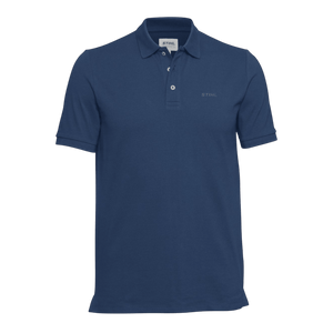 STIHL Polo Shirt Basic Blue XXL 04213011764 - ADULT CLOTHING (NOT WORKWEAR) - Beattys of Loughrea
