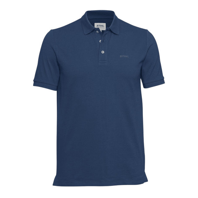 STIHL Polo Shirt Basic Blue XXL 04213011764 - ADULT CLOTHING (NOT WORKWEAR) - Beattys of Loughrea