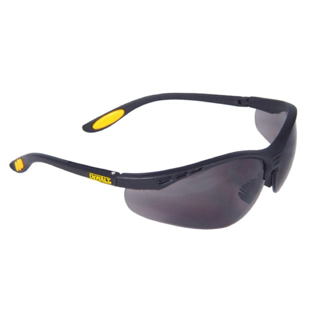 DeWalt Reinforcer Safety Glasses, Smoke Lens