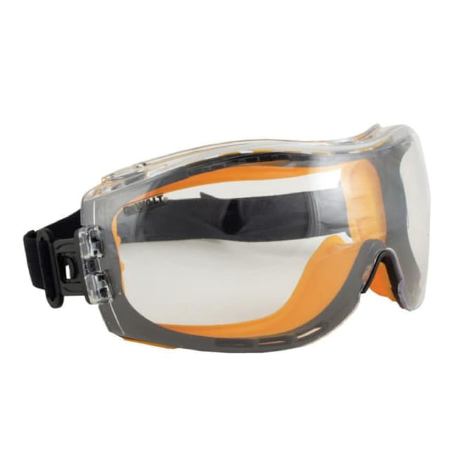 DeWalt Concealer Safety Goggles, Clear Lens