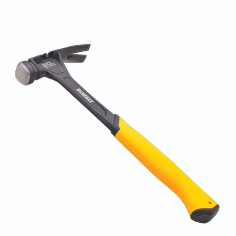 DeWalt 567G (20oz) Claw Hammer With Free 3 Piece Nail Set - HAMMERS/HANDLES - Beattys of Loughrea