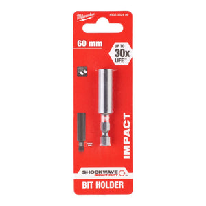 Milwaukee Shockwave Magnetic Bit Holder 60mm 4932352406 - SDS BITS - Beattys of Loughrea