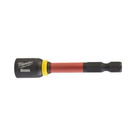 Milwaukee Shockwave Magnetic Nut Driver Hex8 x 65mm 4932492439 - ELECTRIC SCREWDRIVERS - Beattys of Loughrea