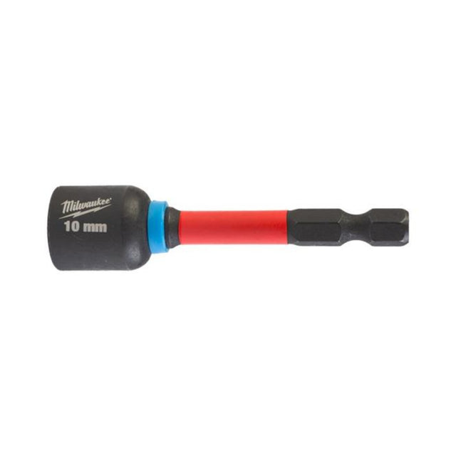 Milwaukee Shockwave Magnetic Nut Driver Hex10 x 65mm 4932492441 - ELECTRIC SCREWDRIVERS - Beattys of Loughrea