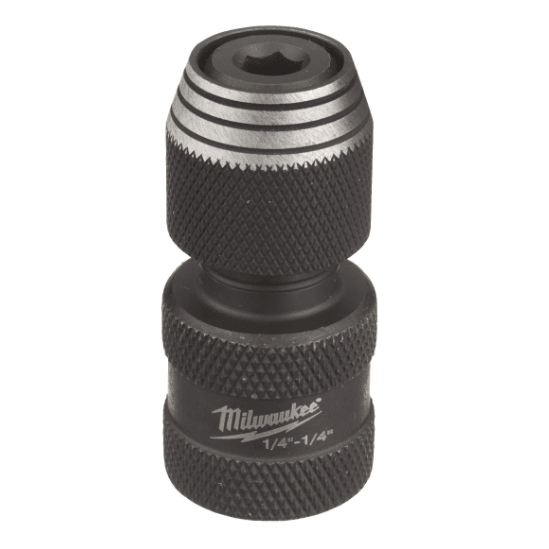 Milwaukee SHOCKWAVE™ Adaptor 1/4" Sq to 1/4" Hex 4932493425 - SOCKETS - Beattys of Loughrea