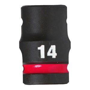 Milwaukee Shockwave Impact Socket 1/2" Drive 14mm Standard 4932480308 - SOCKETS - SINGLE, NOT SETS - Beattys of Loughrea