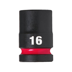Milwaukee Shockwave Impact Socket 1/2" Drive 16mm Standard 4932480310 - SOCKETS - SINGLE, NOT SETS - Beattys of Loughrea