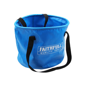 Faithfull Waterproof Collapsible Bucket, 20 Litre