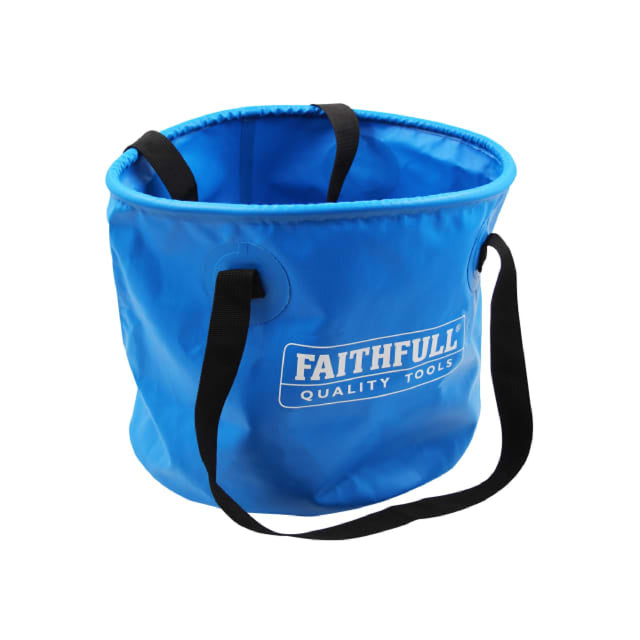 Faithfull Waterproof Collapsible Bucket, 20 Litre