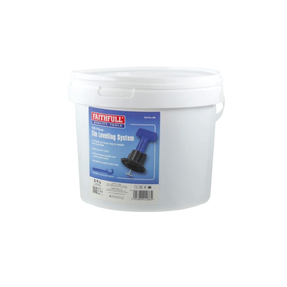 Faithfull Tile Levelling System, 100 Levellers