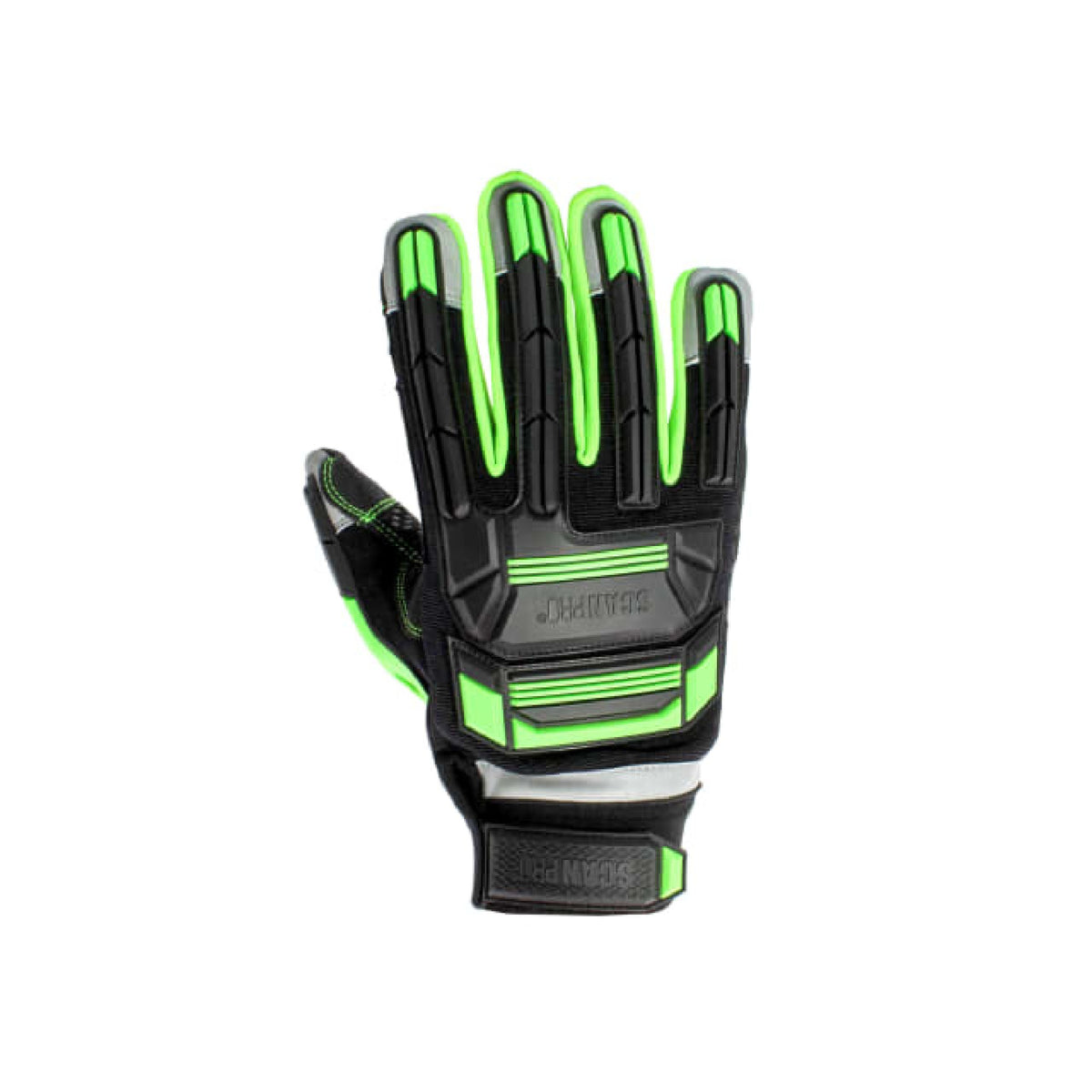 Scan Anti-Impact Synthetic Leather Gloves, Size 9 (Large)