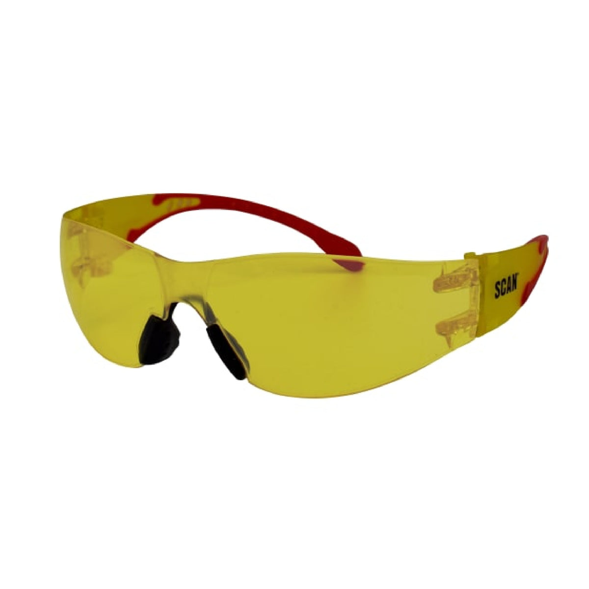 Scan Flexi Safety Spectacles, Amber Lens