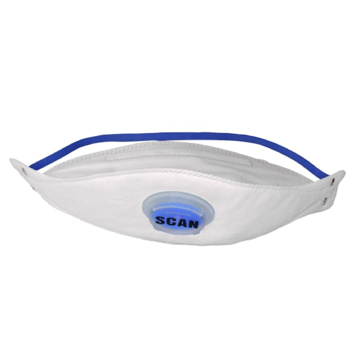 Scan Tri-Fold Valved FFP2 Disposable Masks, Pack of 3