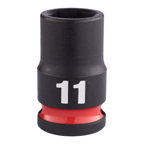 Milwaukee Shockwave Impact Socket 3/8" Drive 11mm Standard 4932480268 - TOOL SETS/ SOCKET SETS - Beattys of Loughrea