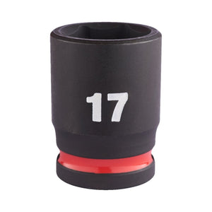 Milwaukee Shockwave Impact Socket 3/8" Drive 17mm Standard 4932480274 - TOOL SETS/ SOCKET SETS - Beattys of Loughrea