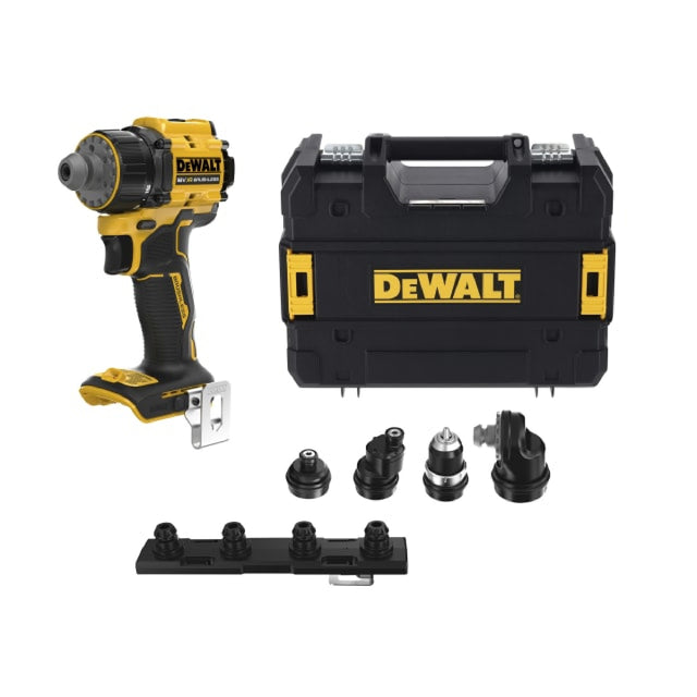 DeWalt DCD803NT XR Brushless Multi-Head Drill Driver 18V, Bare Unit