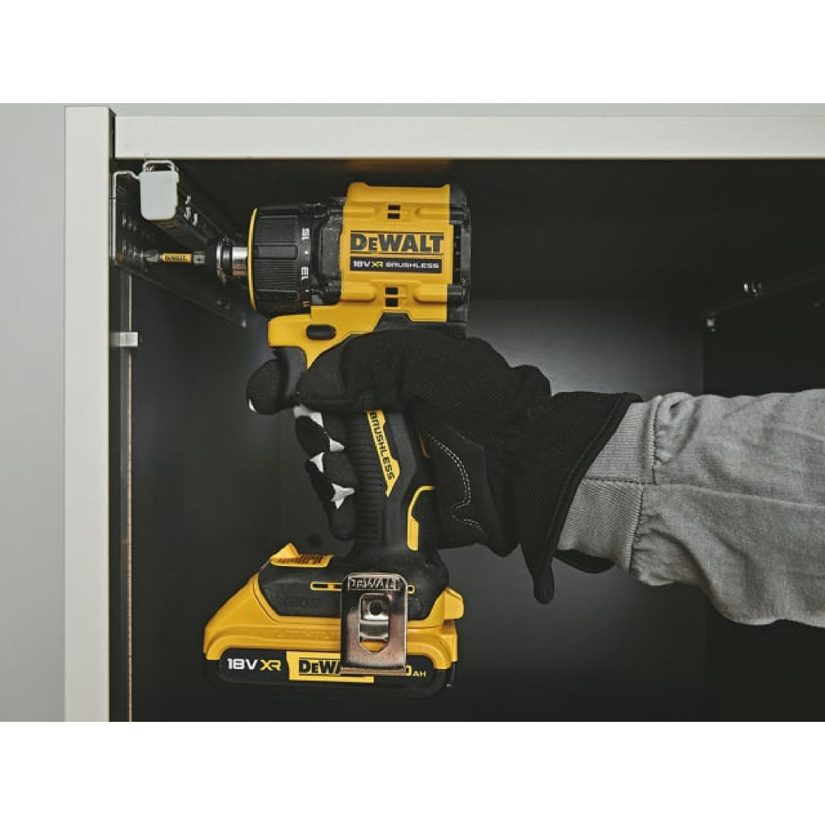 DeWalt DCD803NT XR Brushless Multi-Head Drill Driver 18V, Bare Unit