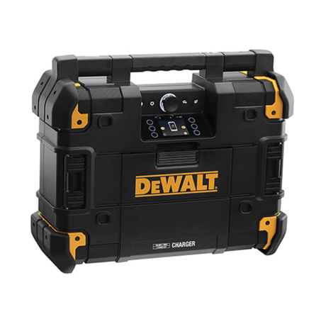 DeWalt TSTAK Bluetooth DAB Radio & Charger 240V/XR/FlexVolt (Bare Unit) | DWST1-81079 - PORTABLE CD/RADIO - Beattys of Loughrea