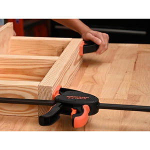 Pony Jorgensen Heavy-Duty E-Z HOLD Adjustable Bar Clamp, 12in