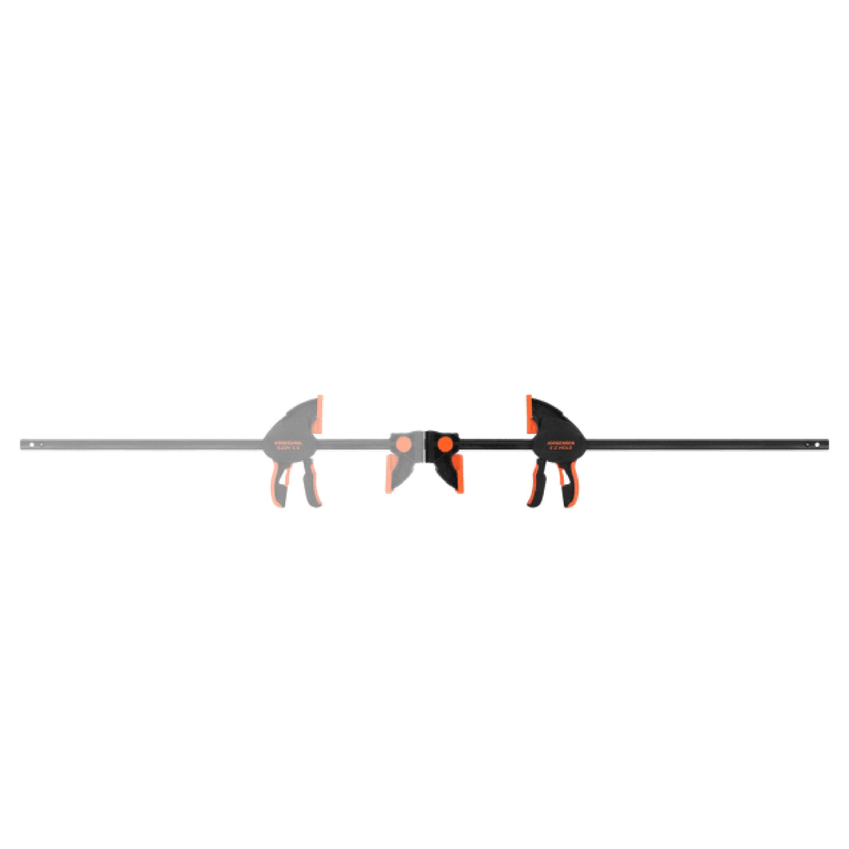Pony Jorgensen Heavy-Duty E-Z HOLD Adjustable Bar Clamp, 24in