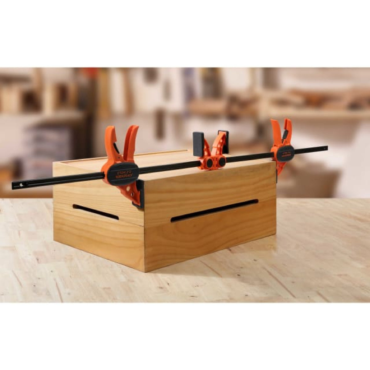 Pony Jorgensen Medium-Duty E-Z HOLD Adjustable Clamp, 12in