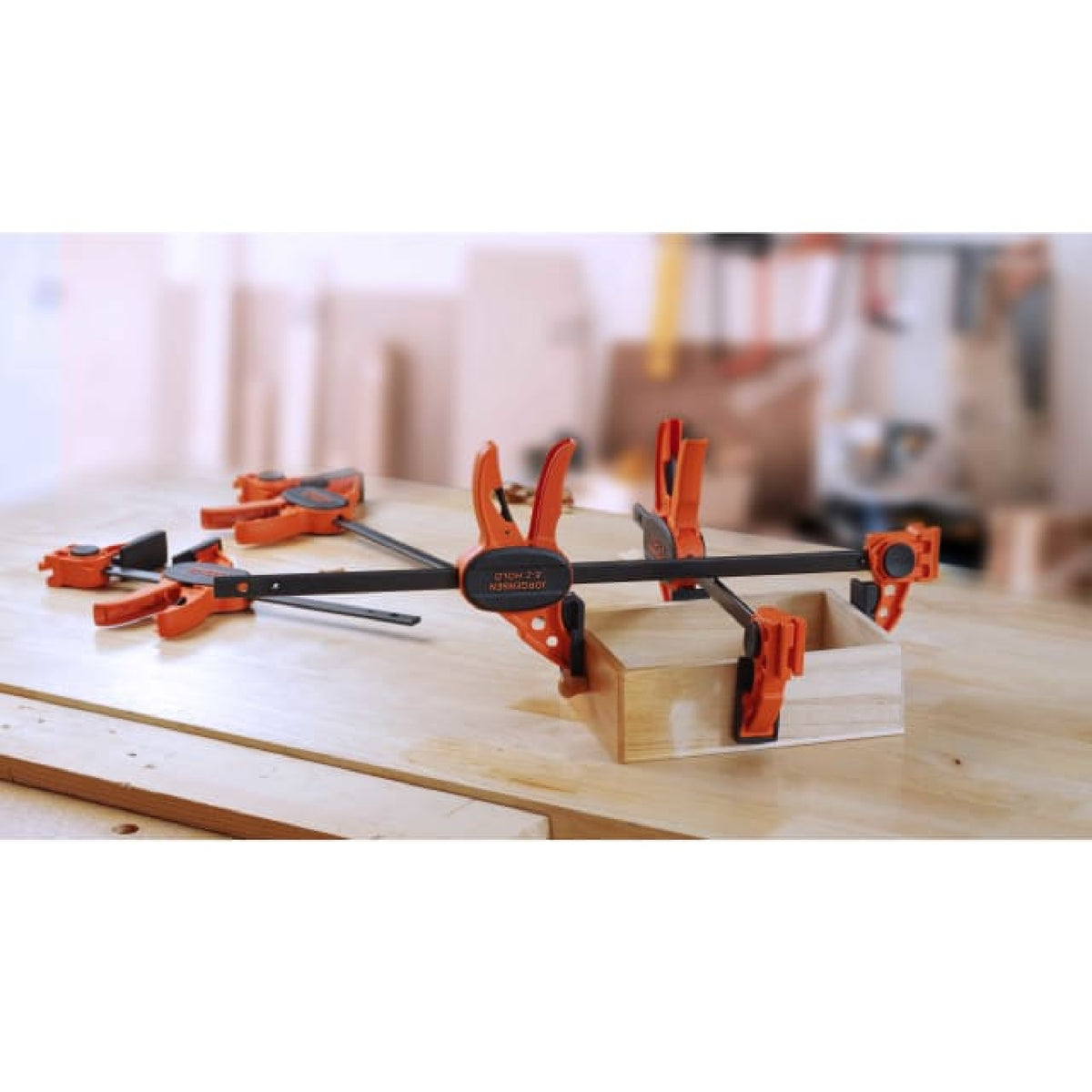 Pony Jorgensen Medium-Duty E-Z HOLD Adjustable Clamp, 12in