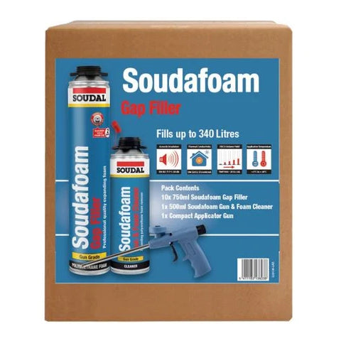 Soudal Soudafoam Combibox Gap Filler 10-in-1