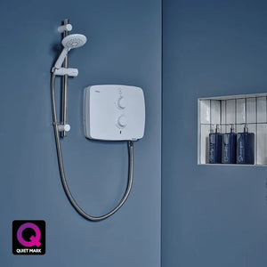 Triton T90ER Pumped Electric Shower 9.0kW White