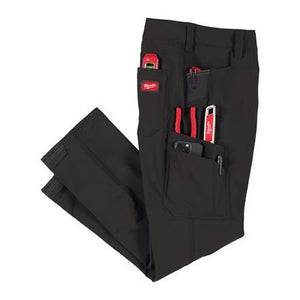 Milwaukee FreeFlex Stretch Work Trousers Black W38" L32" 4932502067 - WORK/ SKI TROUSERS - Beattys of Loughrea