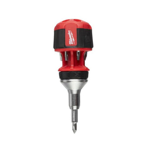 Milwaukee 8-in-1 Compact Multi-Bit Screwdriver 4932471868 - SCREWDRIVERS - Beattys of Loughrea