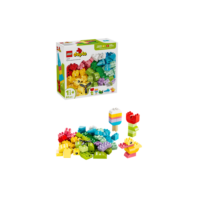 LEGO DUPLO Classic Colorful Creative Box Focus Toy 10479