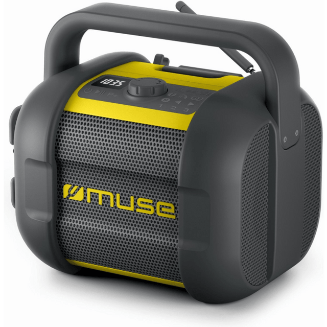 Muse Portable Jobsite Radio w/ Bluetooth Speaker | M968BTY - AM/FM RADIO - Beattys of Loughrea