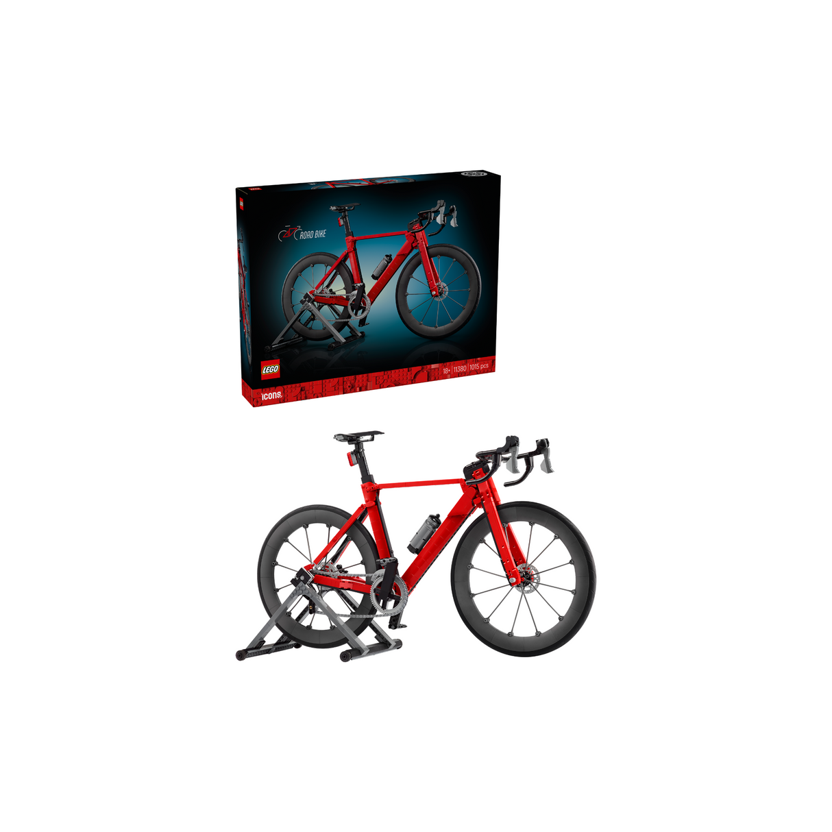 LEGO® Icons Road Bike Sports Decor Building Set 11380