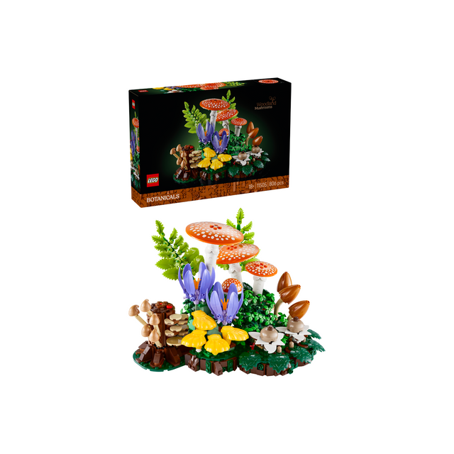 LEGO® Botanicals Woodland Mushrooms Building Set 11505