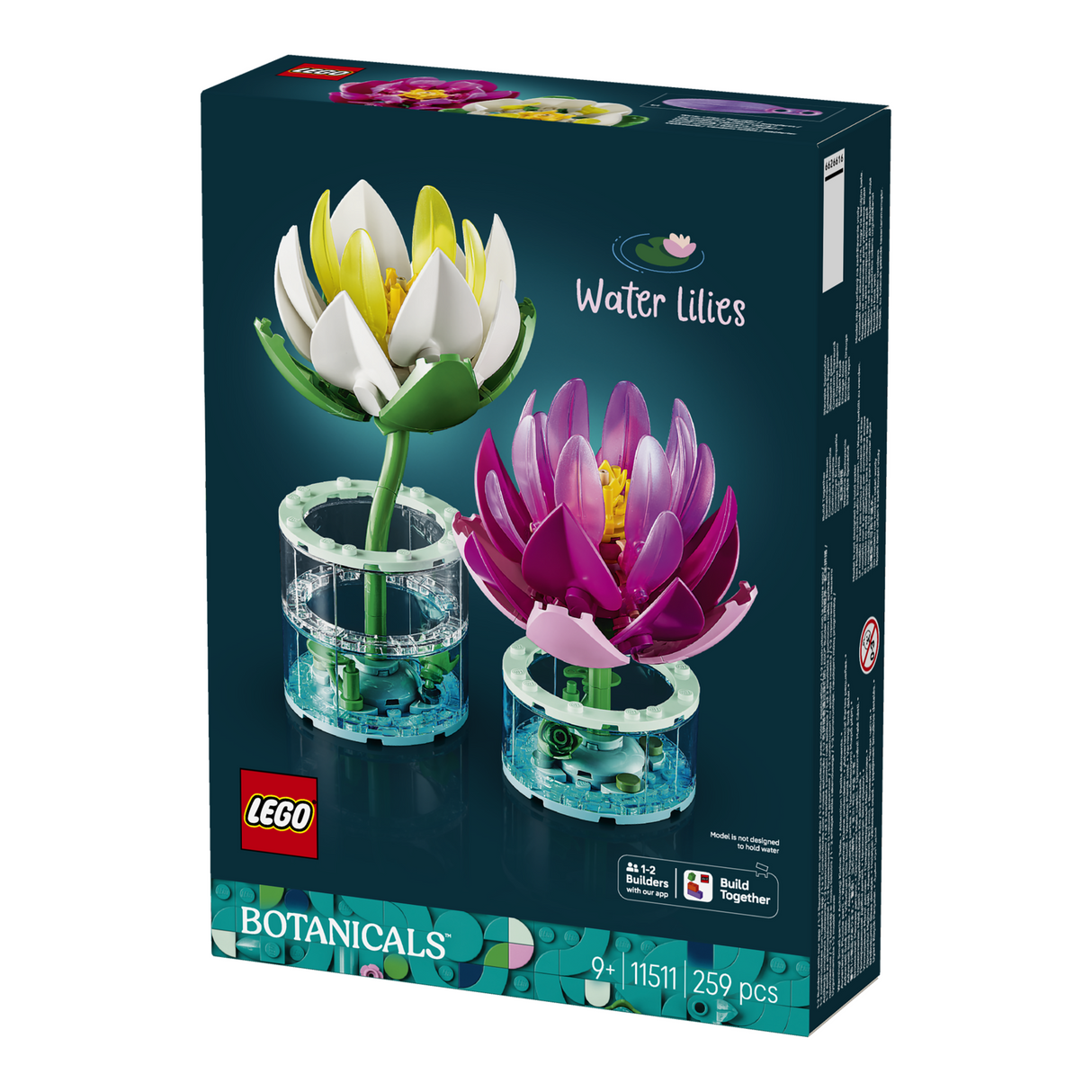 LEGO® Botanicals Water Lilies Flower Building Set 11511