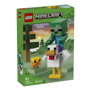 LEGO® Minecraft® Chicken Jockey Building Toy Decor 21582
