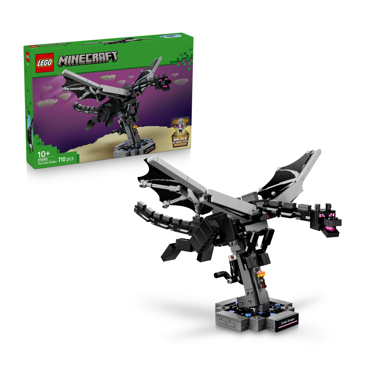 LEGO® Minecraft® The Ender Dragon Video Game Decor 21595