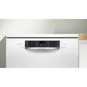 Bosch Series 2 free-standing dishwasher 60 cm White | SMS26AW08G - Beattys of Loughrea | www.beattys.ie
