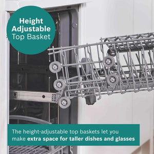 Bosch Series 2 free-standing dishwasher 60 cm White | SMS26AW08G - Beattys of Loughrea | www.beattys.ie
