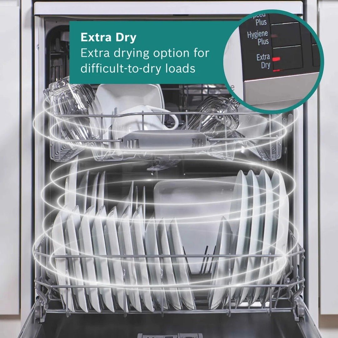 Bosch Series 2 free-standing dishwasher 60 cm White | SMS26AW08G - Beattys of Loughrea | www.beattys.ie