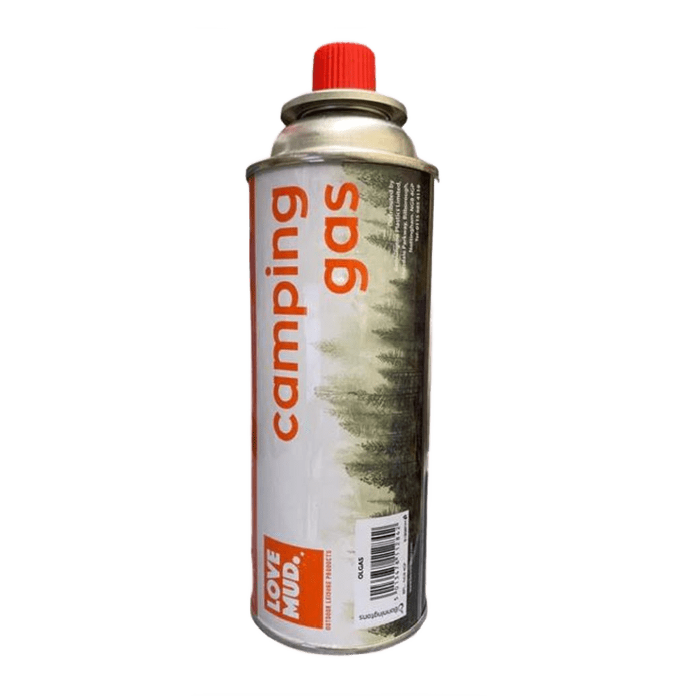 Love Mud Butane Camping Gas Canister - GAS CANNISTER REFILL - Beattys of Loughrea