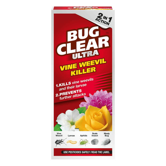 BugClear Ultra Vine Weevil Killer 480ml - INSECTICIDE/SMOKE CANE - Beattys of Loughrea
