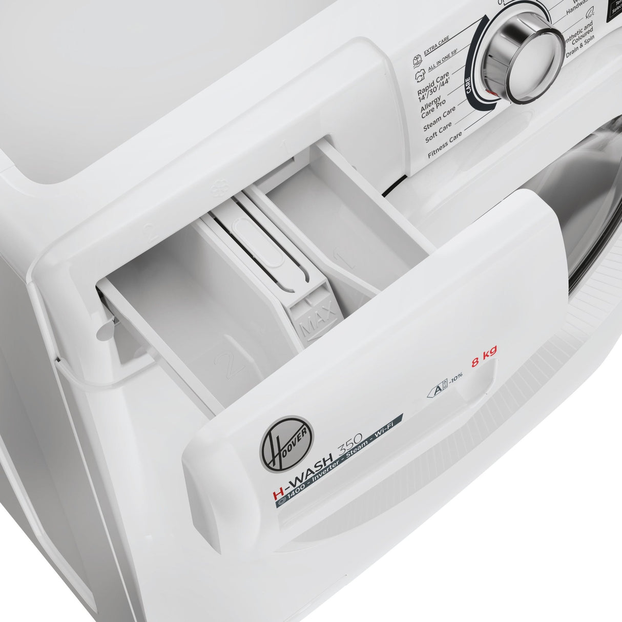 Hoover Freestanding 8kg Washing Machine | H3WPS486TAM6-80 - Beattys of Loughrea | www.beattys.ie