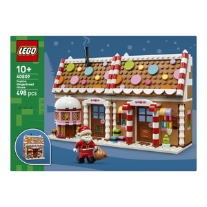 LEGO® Festive Gingerbread House Christmas Toy for Kids 40809