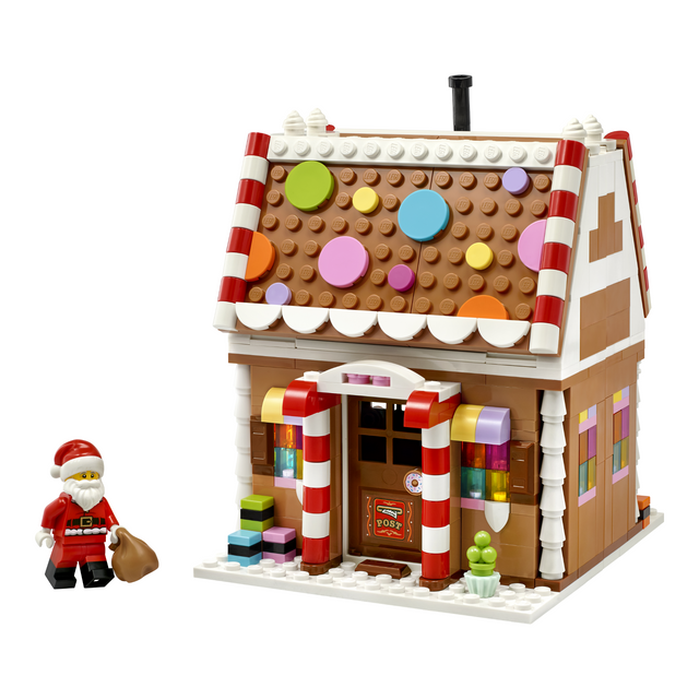LEGO® Festive Gingerbread House Christmas Toy for Kids 40809