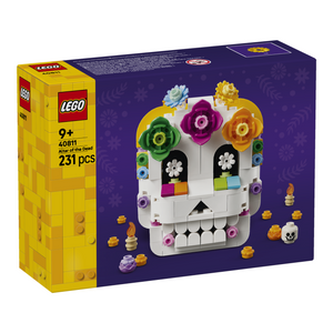 LEGO® Altar of the Dead Día De Los Muertos Skull Decor 40811