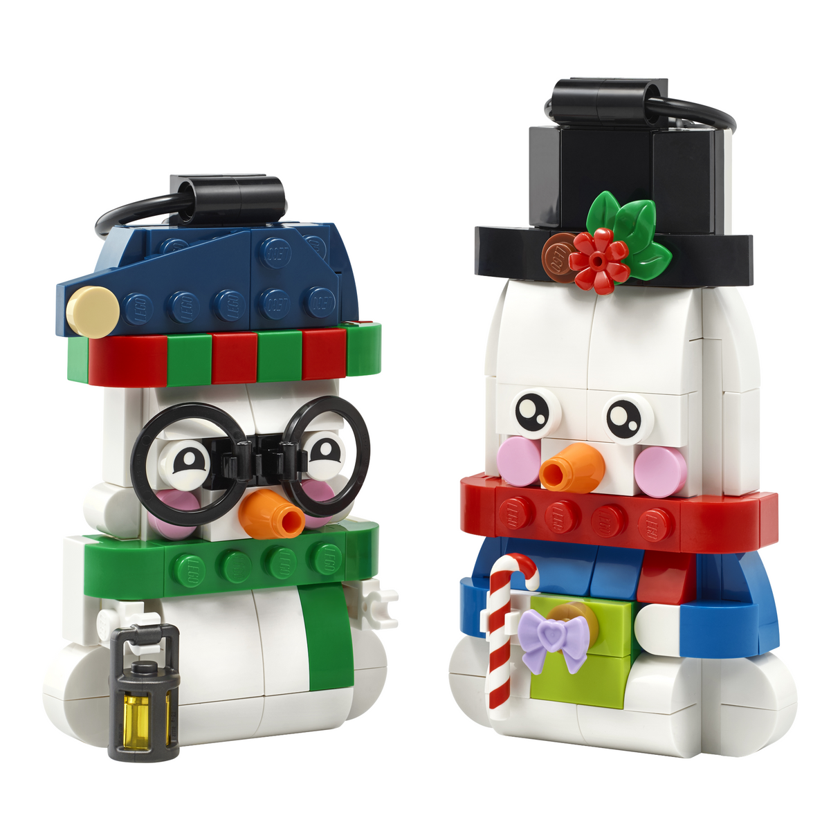 LEGO® Snowman Ornaments Christmas Decor Holiday Decorations 40812